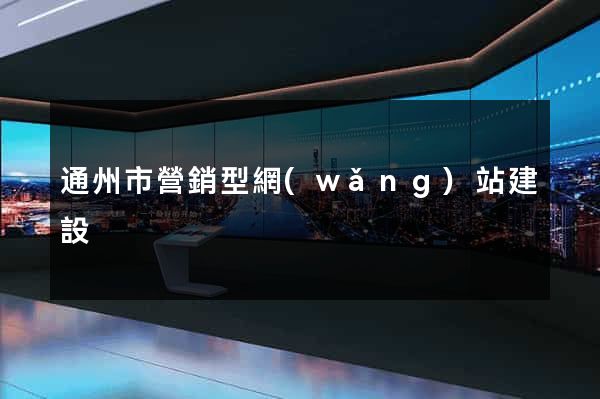 通州市營銷型網(wǎng)站建設
