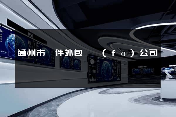通州市軟件外包開發(fā)公司