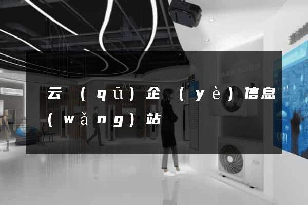 連云區(qū)企業(yè)信息網(wǎng)站