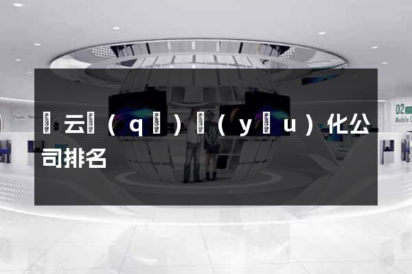 連云區(qū)優(yōu)化公司排名