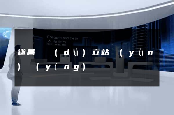 遂昌縣獨(dú)立站運(yùn)營(yíng)