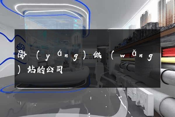 邵陽(yáng)做網(wǎng)站的公司