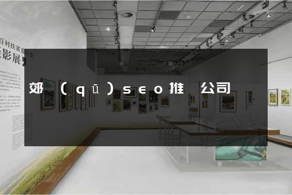 郊區(qū)seo推廣公司