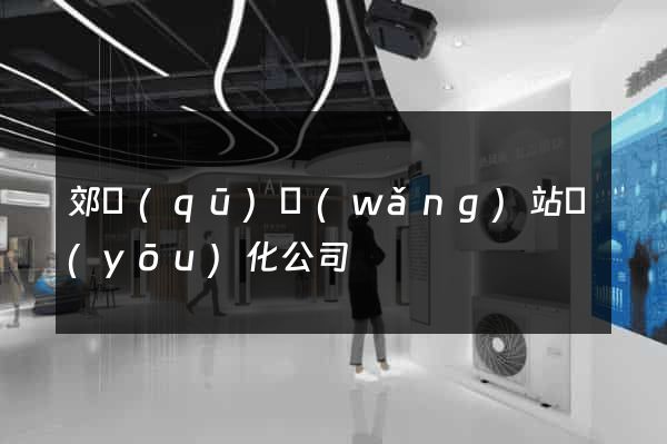 郊區(qū)網(wǎng)站優(yōu)化公司