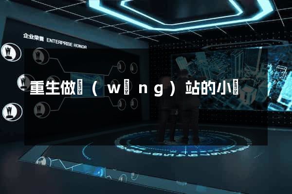 重生做網(wǎng)站的小說