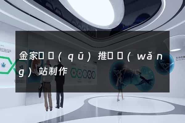 金家莊區(qū)推廣網(wǎng)站制作