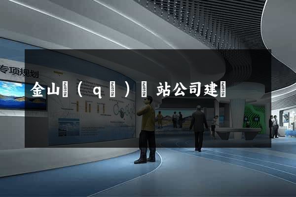 金山區(qū)網站公司建設