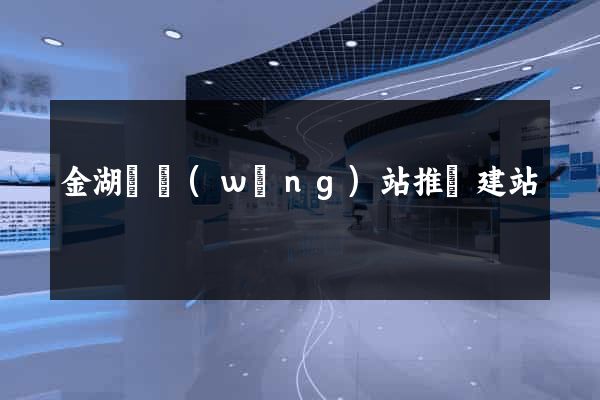 金湖縣網(wǎng)站推廣建站