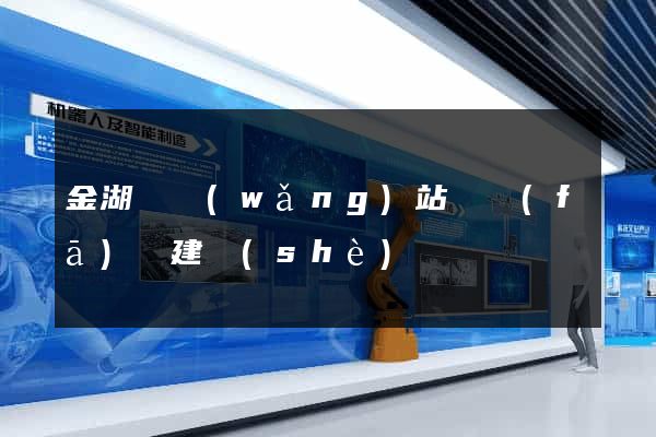 金湖縣網(wǎng)站開發(fā)與建設(shè)