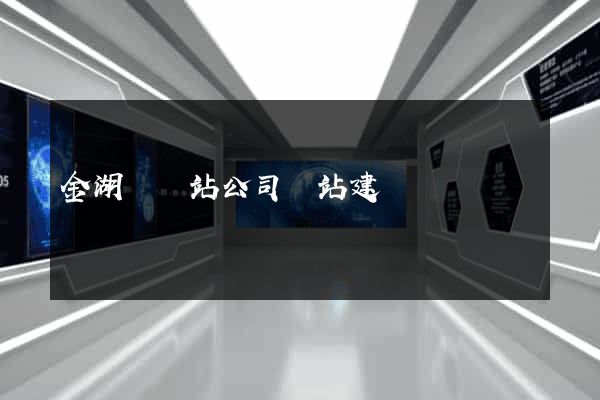 金湖縣網站公司網站建設