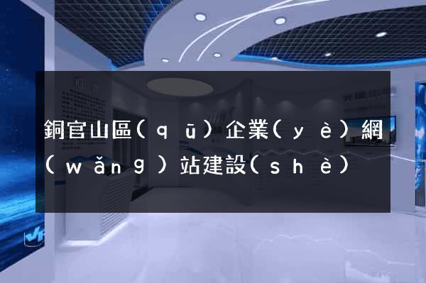 銅官山區(qū)企業(yè)網(wǎng)站建設(shè)