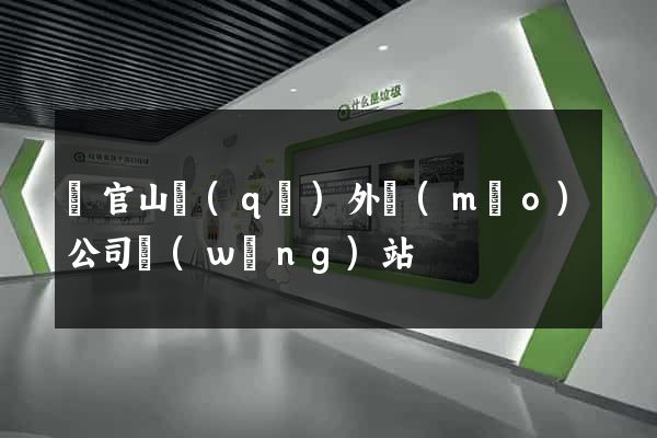 銅官山區(qū)外貿(mào)公司網(wǎng)站