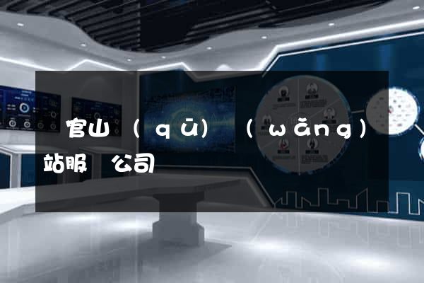 銅官山區(qū)網(wǎng)站服務公司