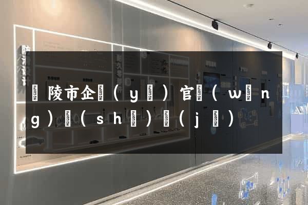 銅陵市企業(yè)官網(wǎng)設(shè)計(jì)