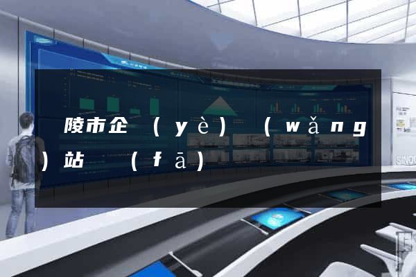 銅陵市企業(yè)網(wǎng)站開發(fā)