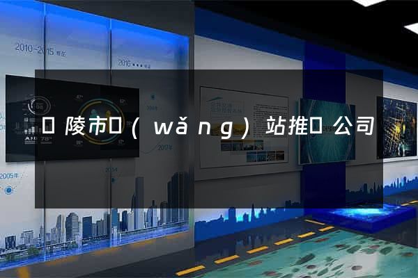 銅陵市網(wǎng)站推廣公司