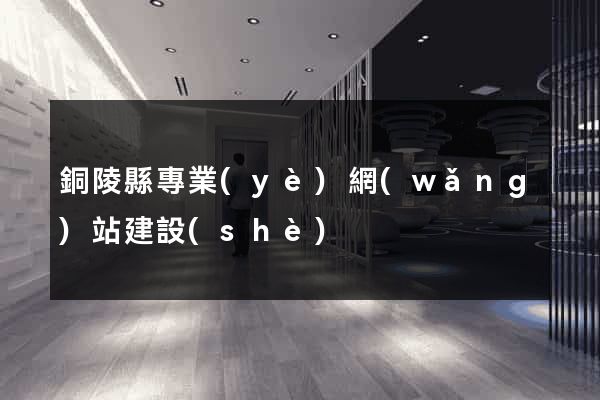 銅陵縣專業(yè)網(wǎng)站建設(shè)