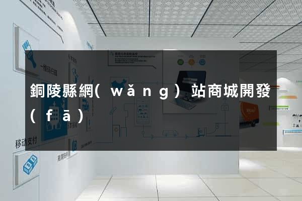 銅陵縣網(wǎng)站商城開發(fā)