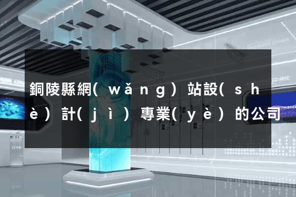 銅陵縣網(wǎng)站設(shè)計(jì)專業(yè)的公司