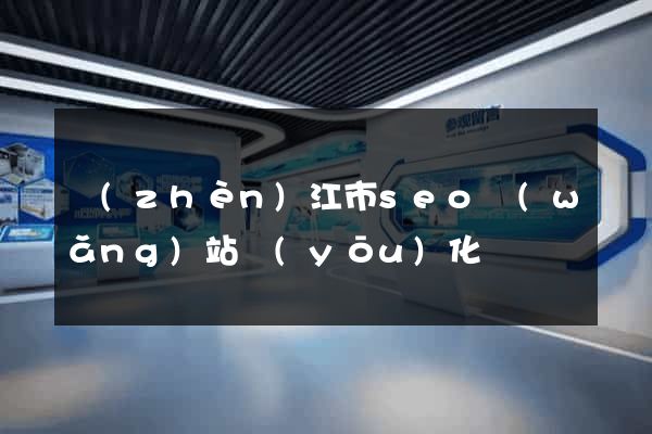 鎮(zhèn)江市seo網(wǎng)站優(yōu)化