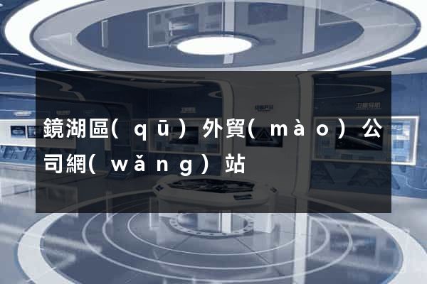 鏡湖區(qū)外貿(mào)公司網(wǎng)站