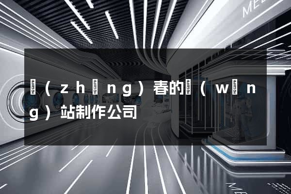 長(zhǎng)春的網(wǎng)站制作公司