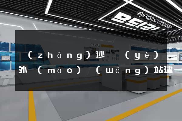 長(zhǎng)沙專業(yè)外貿(mào)網(wǎng)站建設(shè)