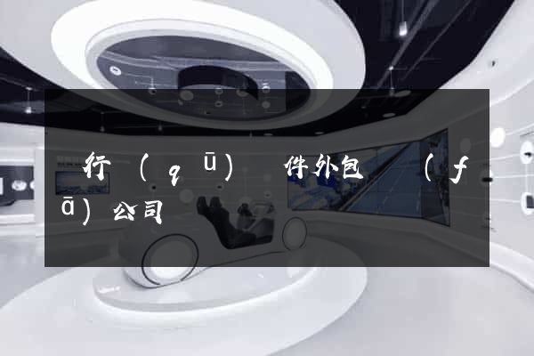 閔行區(qū)軟件外包開發(fā)公司