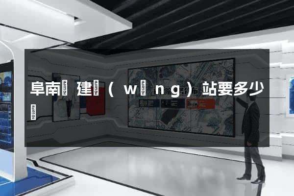 阜南縣建網(wǎng)站要多少錢