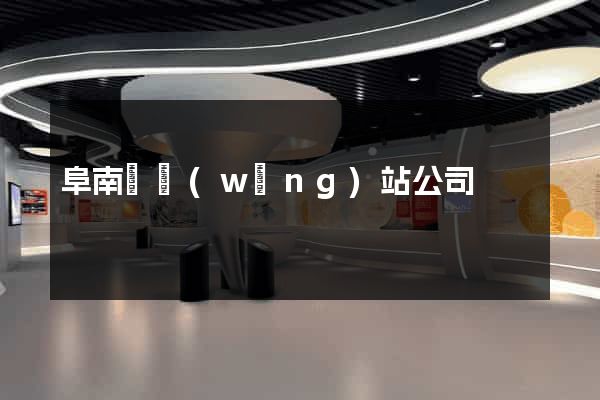 阜南縣網(wǎng)站公司