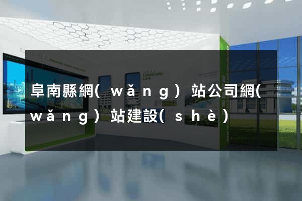 阜南縣網(wǎng)站公司網(wǎng)站建設(shè)