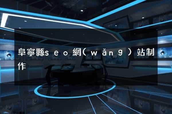 阜寧縣seo網(wǎng)站制作