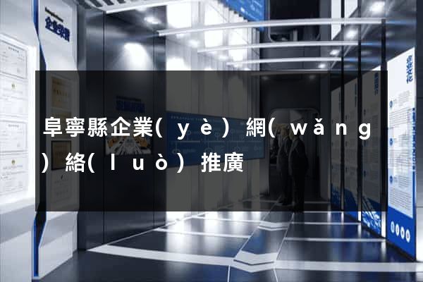阜寧縣企業(yè)網(wǎng)絡(luò)推廣