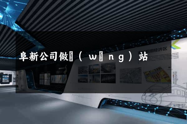 阜新公司做網(wǎng)站