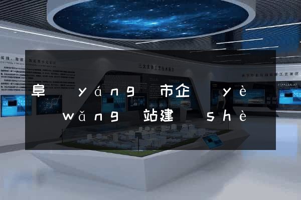 阜陽(yáng)市企業(yè)網(wǎng)站建設(shè)