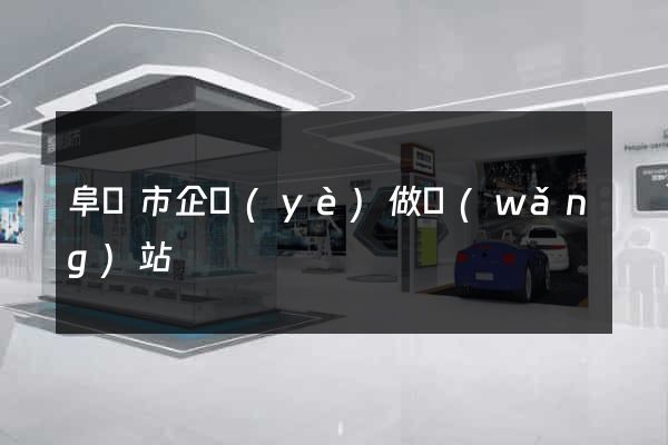 阜陽市企業(yè)做網(wǎng)站