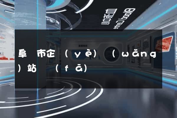 阜陽市企業(yè)網(wǎng)站開發(fā)
