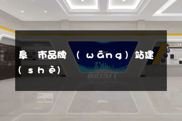 阜陽市品牌網(wǎng)站建設(shè)