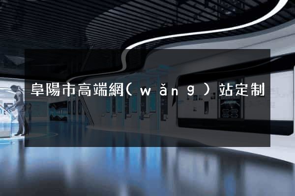 阜陽市高端網(wǎng)站定制