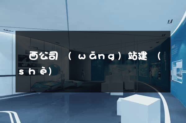 陜西公司網(wǎng)站建設(shè)