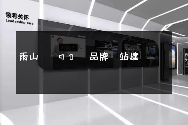 雨山區(qū)品牌網站建設