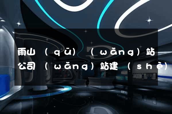 雨山區(qū)網(wǎng)站公司網(wǎng)站建設(shè)