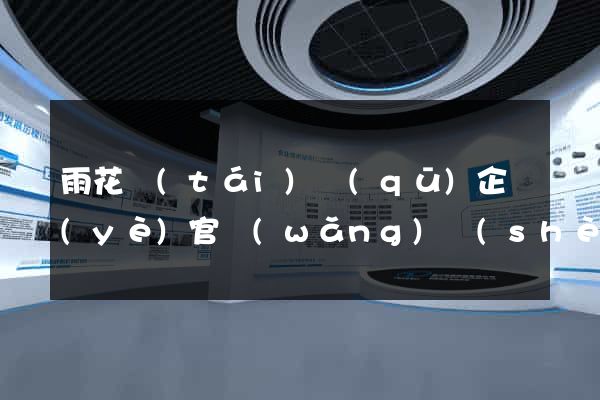 雨花臺(tái)區(qū)企業(yè)官網(wǎng)設(shè)計(jì)