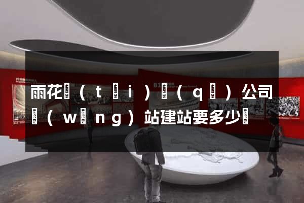 雨花臺(tái)區(qū)公司網(wǎng)站建站要多少錢