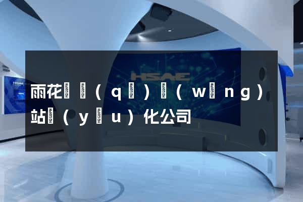 雨花臺區(qū)網(wǎng)站優(yōu)化公司