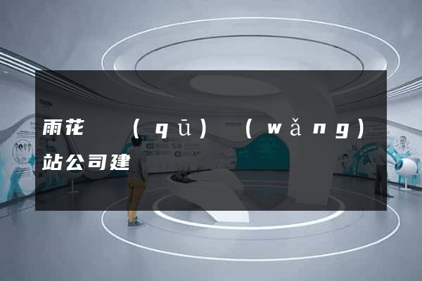 雨花臺區(qū)網(wǎng)站公司建設