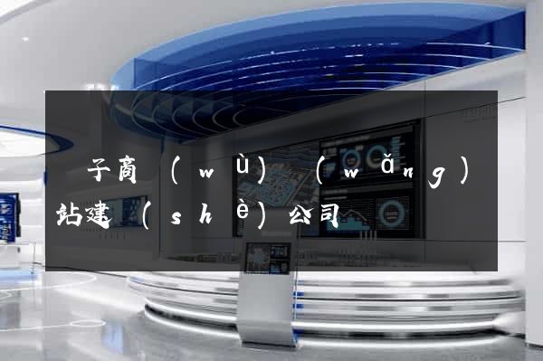 電子商務(wù)網(wǎng)站建設(shè)公司