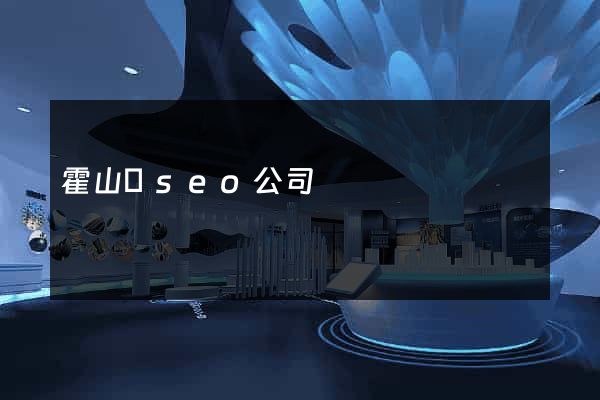 霍山縣seo公司