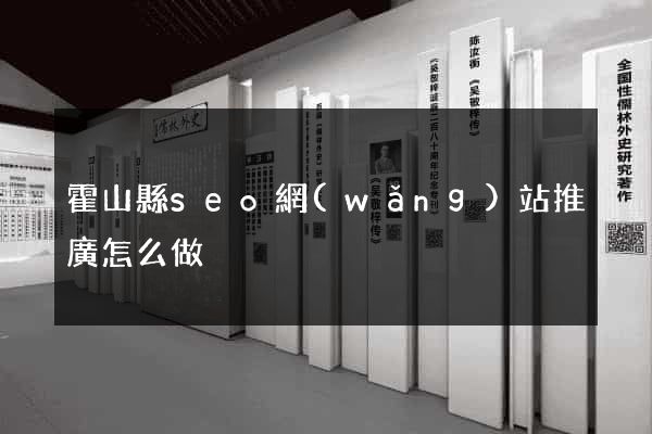 霍山縣seo網(wǎng)站推廣怎么做
