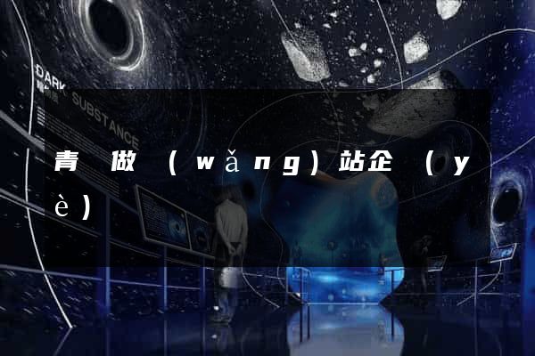 青島做網(wǎng)站企業(yè)